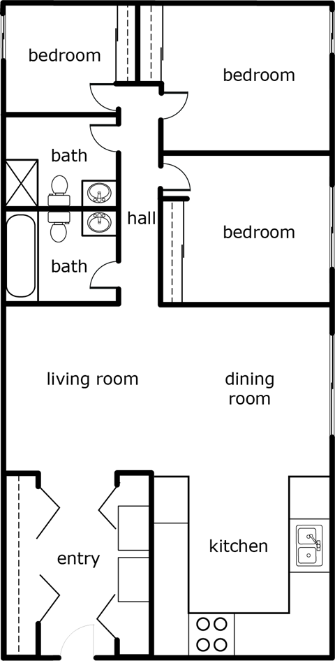 824 NW 20th Avenue 2-3 Beds Apartment, Affordable for Rent - Photo Gallery 32